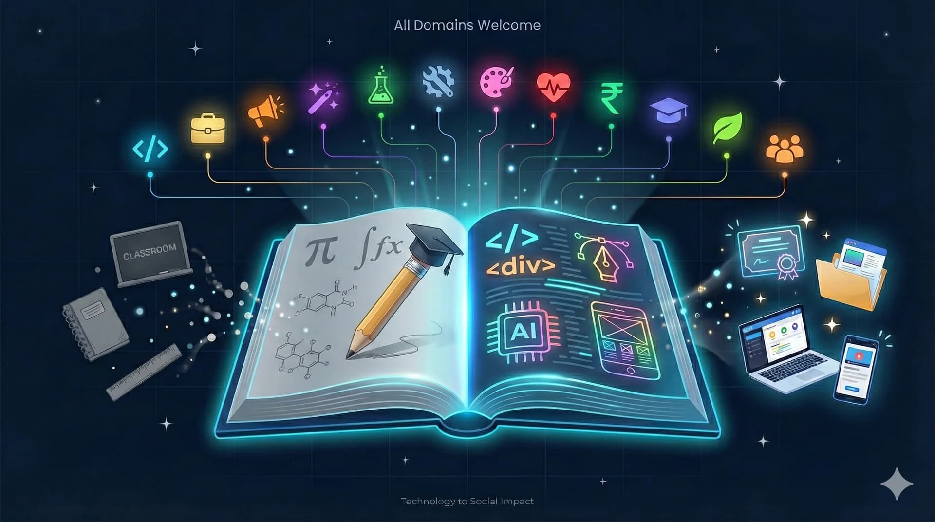 All Domains Welcome - Technology to Social Impact